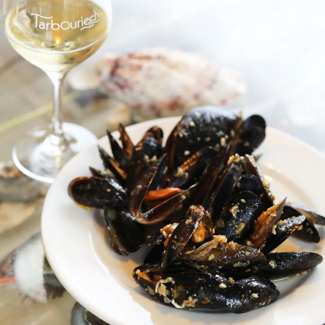 Assiette de moule sauce brasucade