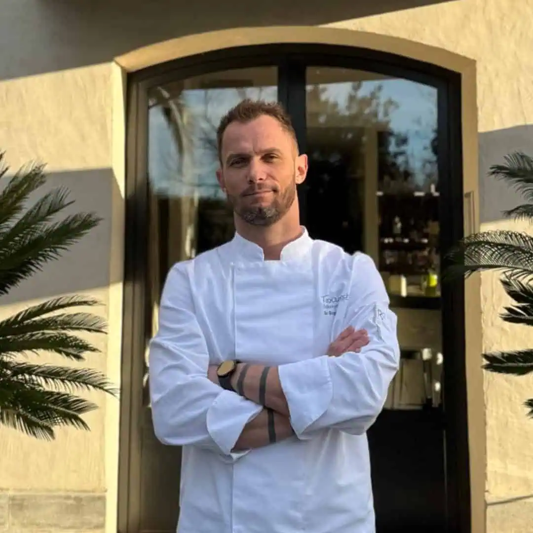 ben bogart, chef restaurant la folie domaine tarbouriech